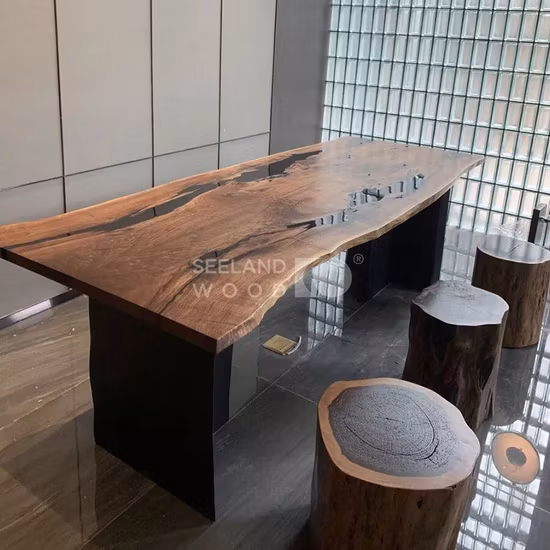 Mejor precio Mesa de escritorio grande de madera multicapa de bambú, mesa de trabajo,